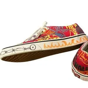 Vans | Shoes | Vans Custom Sneakers With A Graffitistyle  display picture 3